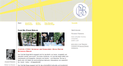 Desktop Screenshot of club-bel-etage.de